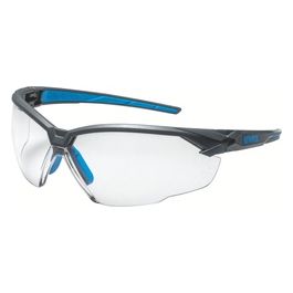 Uvex SuXXeed Safety Spectacles Anti-Fog Antracite/Blu