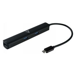 V7 CD52893 Docking USB 3.2 Gen 1 Type-C Nero