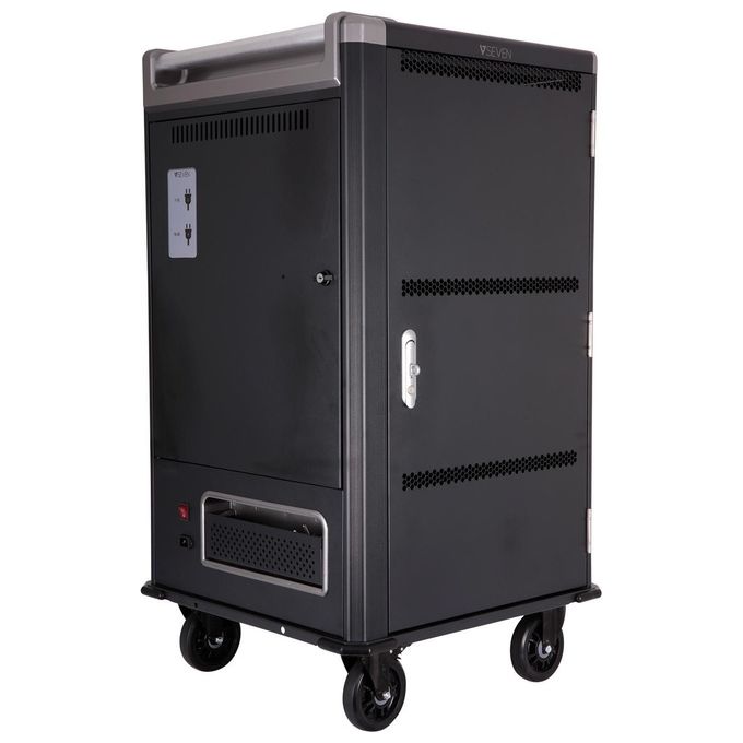 V7 CHGCT30-1E Carrello di Ricarica 30 Dispositivi Spina Schuko