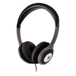 HA520-2EP Cuffie Stereo Deluxe 3.5mm Controllo Volume Cavo 1.8mt Nero/Argento