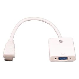 V7 Hdmi-vga Adapter Cable-wht Laptop To Vga ProjectorLcdTv