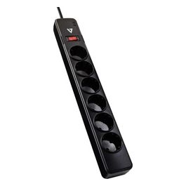 J154603 Power Stabilizzatore di Tensione 6 Prese Nero