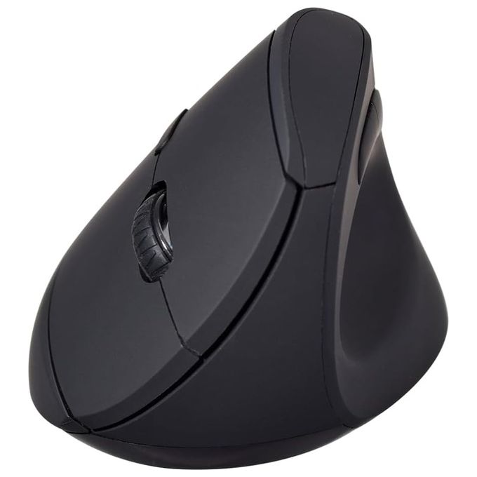 V7 Mouse Bluetooth Vertical Ergo Dual Mode 24ghz 6 Bottoni 1600dpi
