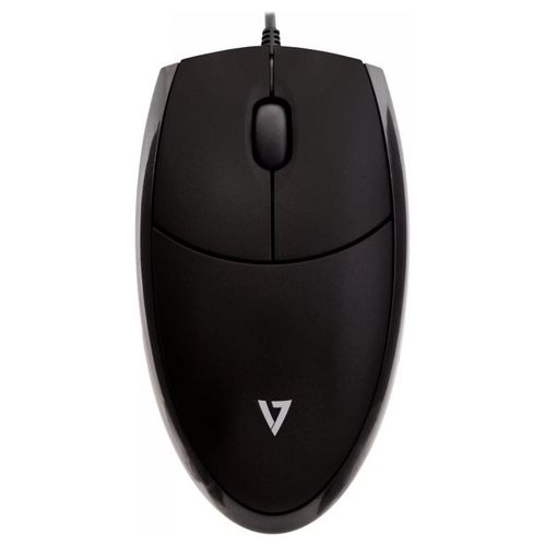 V7 Mouse Optical Black Usb 3 Button Wheel 1000dpi