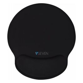 V7 MP03BLK Tappetino per Mouse in Memory Foam Nero