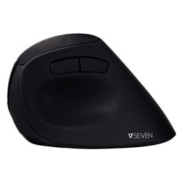 V7 MW500-1E Mouse Ergonomico Verticale 24ghz 6 Bottoni 1600dpi Nero