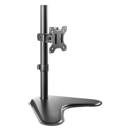 Supporto per Scrivania Free-Standing per Display Singolo da 13 a 32" Con Funzione di Inclinazione e Rotazione Vesa Rimovibile 100x100