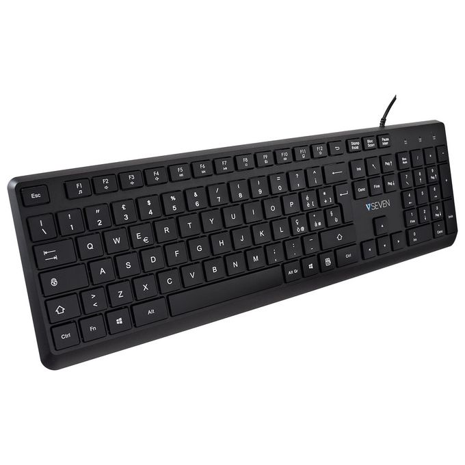 V7 Tastiera Usb Pro IT Qwerty Italian Lasered Keycap