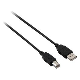 V7 Usb Cable 1.8m a To B Black Usb 20 Hi-speed M/m