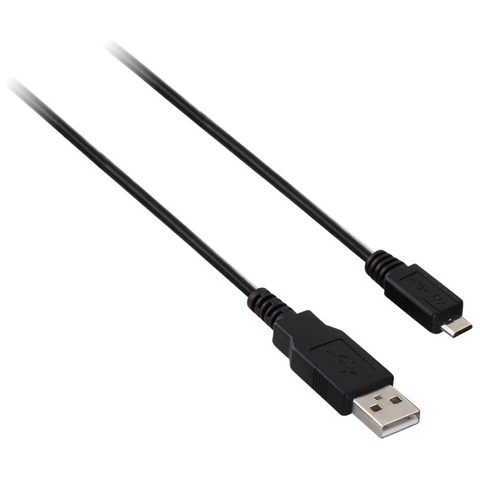 V7 Usb Cable 1m a To Micro-b Black Usb 20 Hi-speed M/m