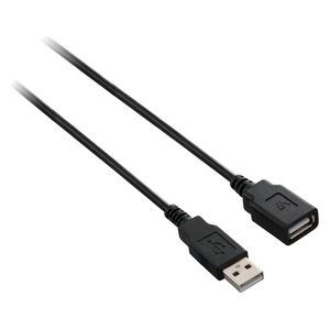 V7 Usb Cable Extens 1.8m a To a Black Usb 20 Hi-speed M/f