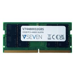 V74480032GBS Memoria Ram 2 32Gb Ddr5 Pc5-44800 262pin 5600mhz SoDimm Unbuffered Dual