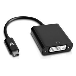 V7 V7UCDVI-BLK-1E Cavo Usb-C a Dvi-D Adattatore Nero