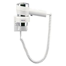 Action Super Plus 1200 Asciugacapelli con Supporto Murale 1200 Watt Bianco/Cromo