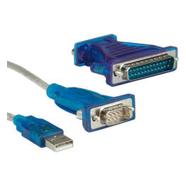 Cavo Convertitore USB Seriale 1.8m Grigio