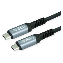 Cavo Usb4 Gen3x2 (40gbit/s) C - C M/M 240W 0.8mt