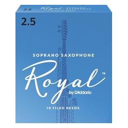 Rico Ance Sax Soprano Royal 2,5 10 Pezzi