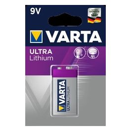 Batteria 9v Litio 1200mah  40