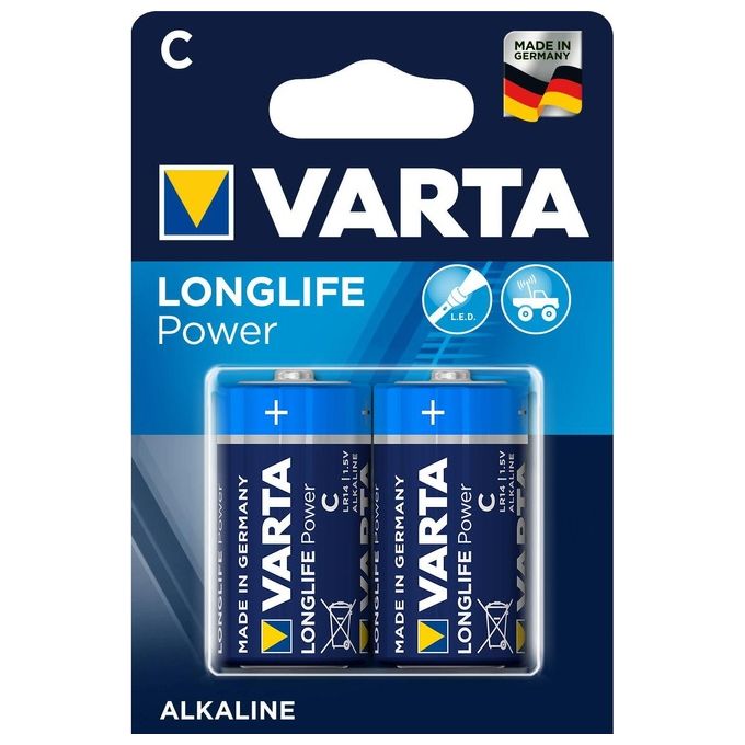 Varta Batteria Alcalina High-energy 1/2 Torcia