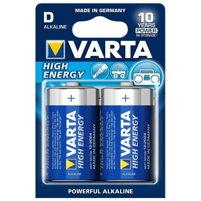 Varta Batteria Alcalina High-energy Torcia Al4920
