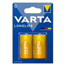 Varta, Batteria Alcalina LR14, 1.5V, Longlife Power - Set da 2