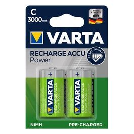 Batteria C 1/2 Torcia 3000mah 2pz