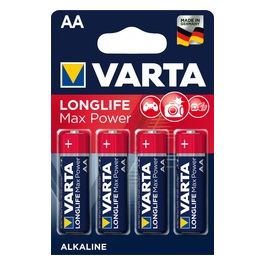 Batteria Max Tech Alcalina AA Stilo 4pz