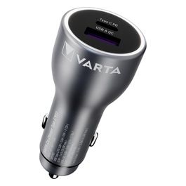 Caricabatterie da Auto 45 Watt Output 1xUSB A / 1xUSB-C PD