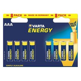 Confezione 8 Energy AAA Alcalina