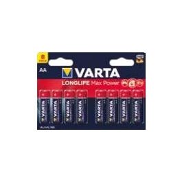 Varta Confezione 8 Pezzi LongLife Max Power AA Alcalina