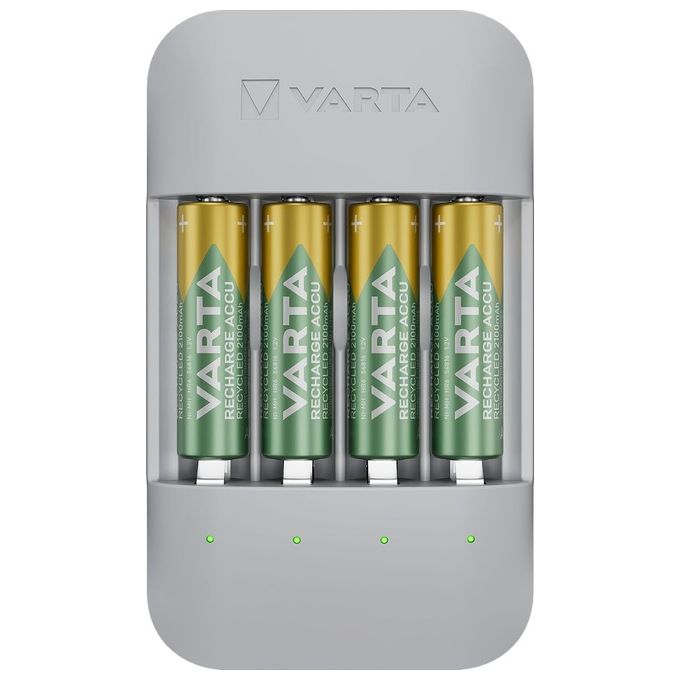 Varta Eco Charger Pro Recycled  4 x 2100 mAh AA