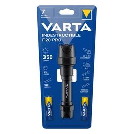 Varta Indestructible F20 Pro Torcia a Mano Nero Led