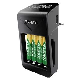 Lcd Plug Charger+ Batteria per Uso Domestico AC