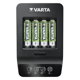 LCD Smart Charger+ con 4 Batterie 2100mAh AA