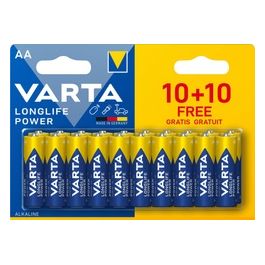 LongLife High Energy AA 10+10 Pezzi