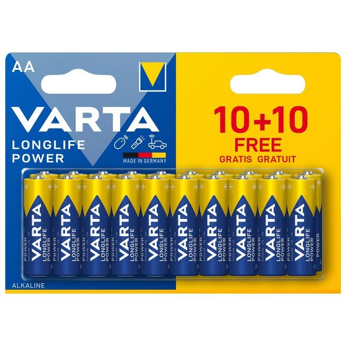 Varta LongLife High Energy AA 10+10 Pezzi