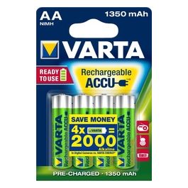 Ready2Use HR06 1350mAh 4 Stilo Batteria Ricaricabile Nichel-Metallo Idruro