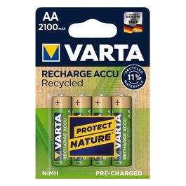 Recycled AA 2100mAh Batteria Ricaricabile Nichel-Metallo Idruro 1,2V