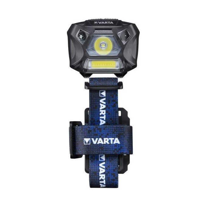Varta Work Flex Motion Sensor H20 Torcia a Fascia Nero-Blu Led