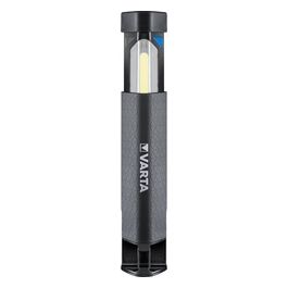 Work Flex Torcia Elettrica con Supporto Magnetico Nero Cob Led