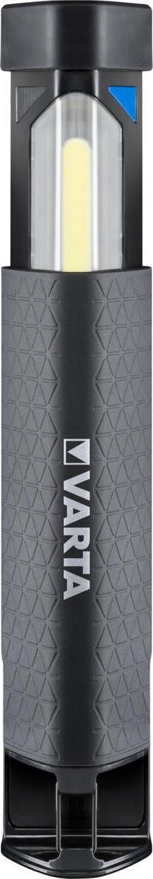 Varta Work Flex Torcia Elettrica con Supporto Magnetico Nero Cob Led