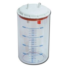 Vaso 4 Litri Con Coperchio - Autoclavabile A 121°C 1 pz.