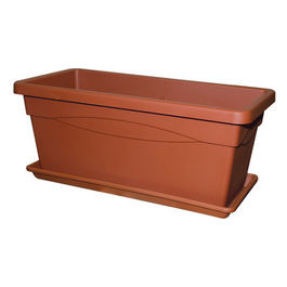 Vaso Cassettone Terracotta Cm.60X32X27