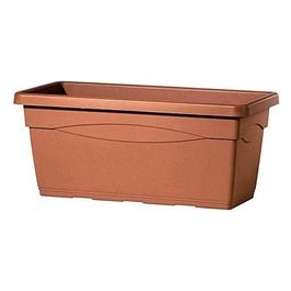 Vaso Cassettone Terracotta Cm.80X37X33