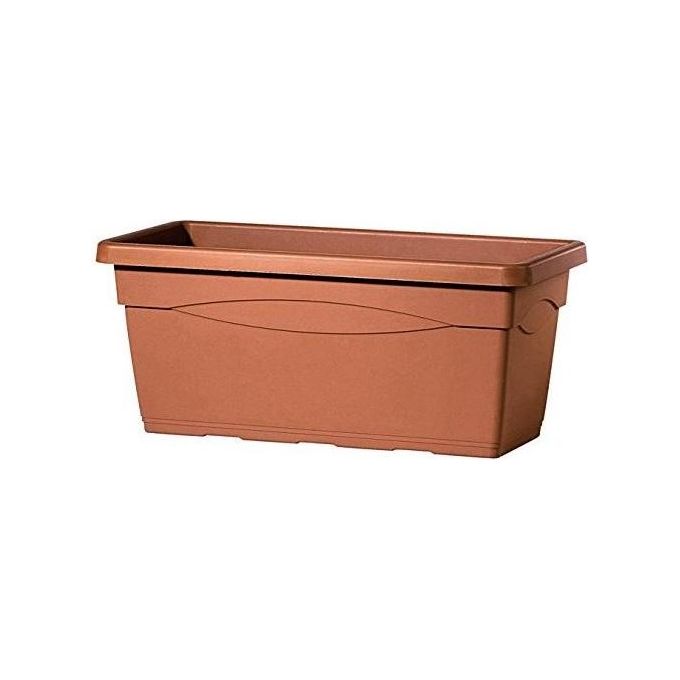 Vaso Cassettone Terracotta Cm.100X40X38