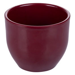 Vaso in terracotta bordeaux 