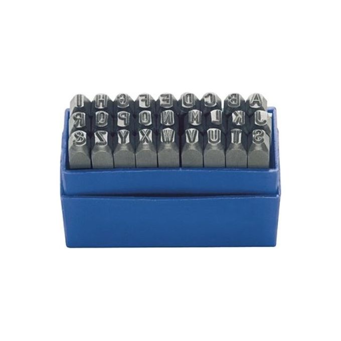 VBW 6558 Punzoni Acciaio Alfabeto 8mm