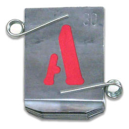 Art. 6567 Stampi in Zinco Alfabeto 100mm