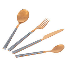 Copenaghen Copper Set 24 Posate