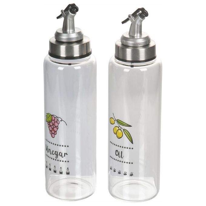 VDE TIVOLI 1996 Oil Vinegar Set 2 In Borosilicato